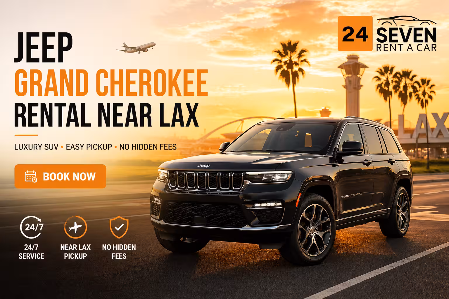 Jeep Grand Cherokee Rental Near LAX